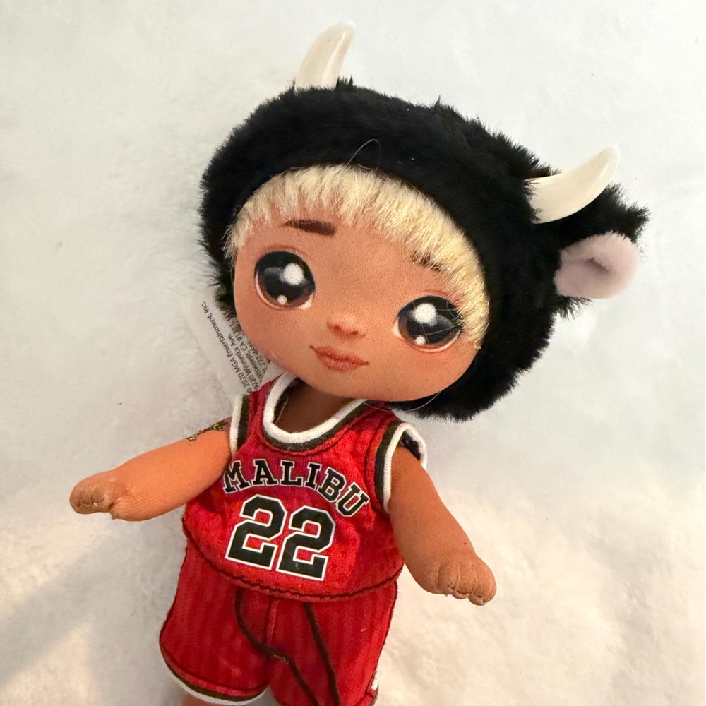 Malibu Red and Black Basketball Doll